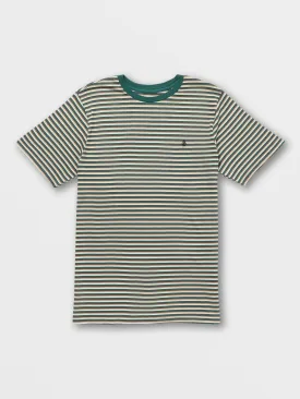 Parables Stripes Crew - Trekking Green